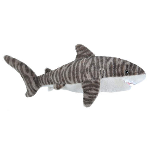 Cuddlekins Tiger Shark Plush Stuffed Animal by Wild Republic, Kid Gifts, Ocean Animals, 12 Inches