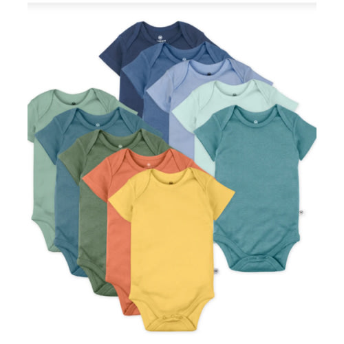10-Pack Organic Cotton Bodysuits | Honest Baby Clothing