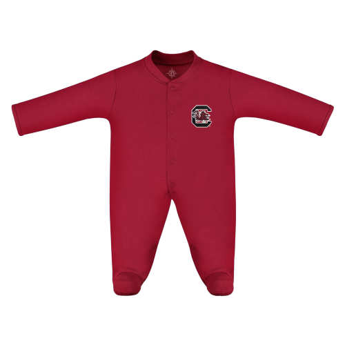 South Carolina Gamecocks Footed Romper | College Baby