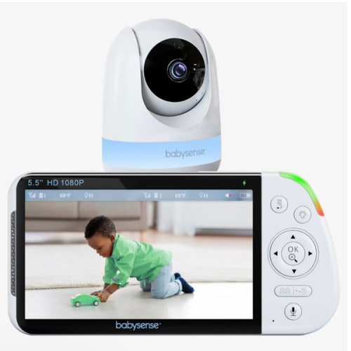 Babysense MaxView: Best Baby Monitor With a Camera, Light & White Noise Machine