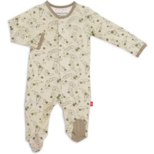 Magnetic Me Footie Pajamas Soft Modal Baby Sleepwear with Quick Magnetic Fastener | Boys and Girls Sleeper Preemie-24 Months