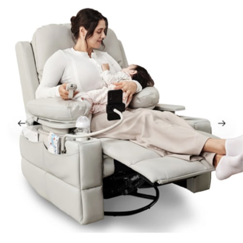 Rocking Nursery Chair for Breastfeeding – MAMAZING