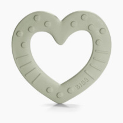 BIBS Baby Bitie Teether - Sage, Heart