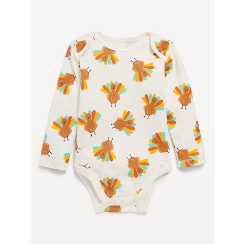 Unisex Long-Sleeve Graphic Bodysuit for Baby