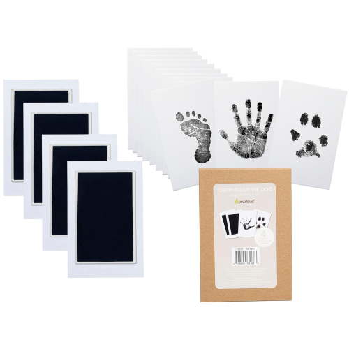 Keabbies Inkless Ink Pads Hand And Footprint Art Kit 4 piece