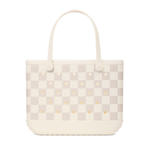 Original Bogg Bag - Checkered Coconut/Mushroom – boggbag.myshopify.com