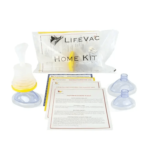 LifeVac Home Kit - Portable Suction Rescue Device, First Aid Kit for Kids and Adults, Portable Airway Suction Device for Children and Adults