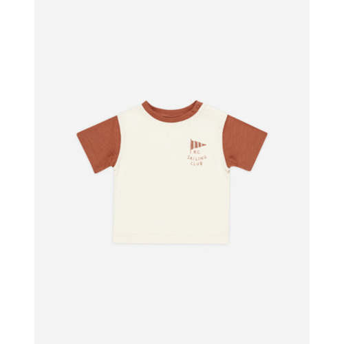 Rylee + Cru || Contrast Short Sleeve Tee || Sailing Club