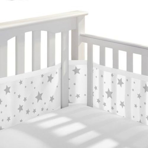 Breathablebaby Breathable Mesh Crib Liner - Classic Collection - Star Light