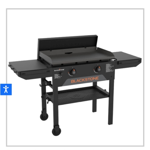 Blackstone 28 Griddle | 28” Griddle – 2 Burner | Propane Flat Top Griddle – Blackstone Products