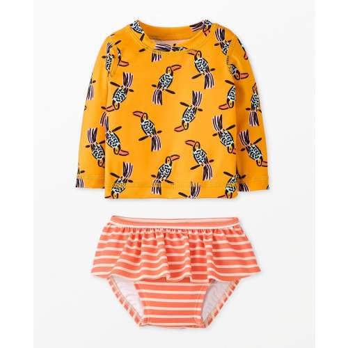 Baby Rashguard & Skirted Bikini Bottom Set | Hanna Andersson