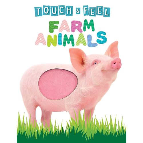 Touch and Feel Farm Animals - Novelty Book - Children's Board Book - Interactive Fun Child's Book