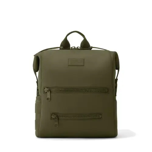 DARK MOSS, Indi Diaper Backpack | Neoprene Baby Backpack | Dagne Dover (Size M)