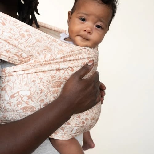 Woodland Baby Wrap | Whimsical Nature Print Wrap by hope&plum