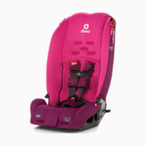 Diono Radian 3R, 3-in-1 Convertible Car Seat, Rear Facing & Forward Facing, 10 Years 1 Car Seat, Slim Fit 3 Across, Pink Blossom