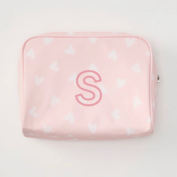 Medium Patterned Toiletry Bag