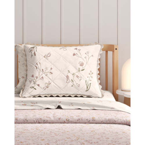Enchanted Kingdom Embroidered Pillow Sham