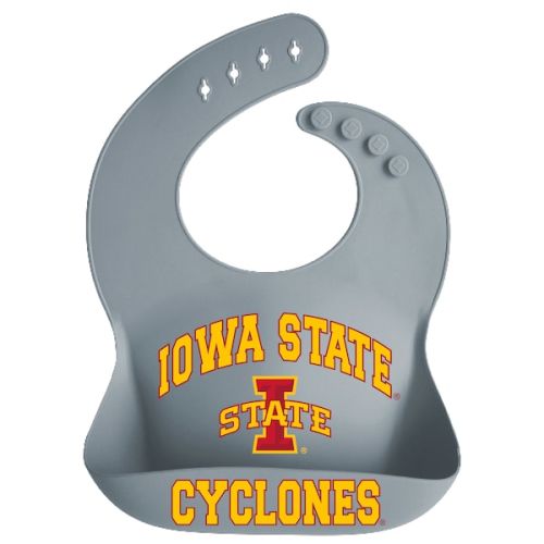Iowa State Cyclones Garb Infant Silicone Crumb Catcher Bib
