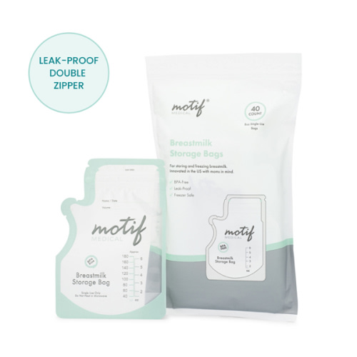 Breast Milk Storage Bags | Motif Medical