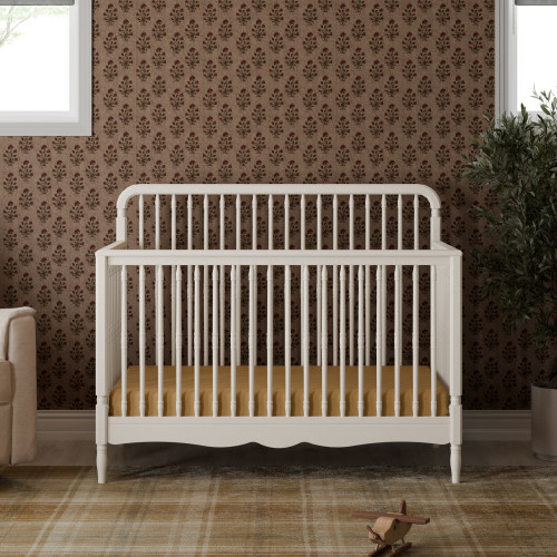 Namesake Liberty 4-in-1 Convertible Spindle Crib - Warm White