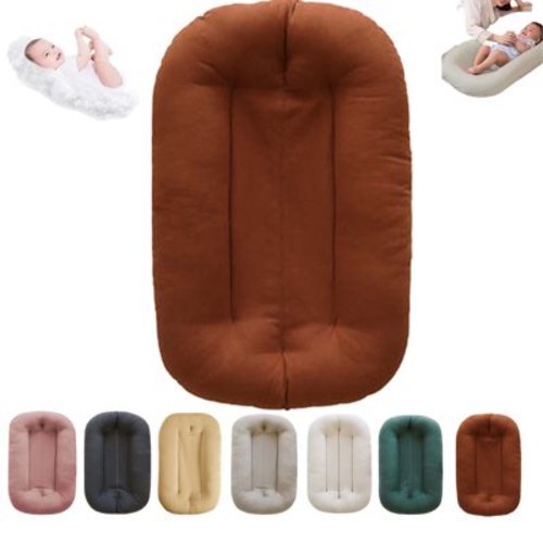 Baby Lounger Pillow For Infants Babies 0 12 Months Lounger For Baby Soft Cotton Breathable Infant Floor Seats & Loungers For Newborn Gifts