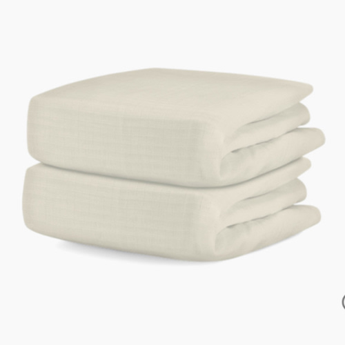 Breathable Organic Fitted MINI Crib Sheets | Newton Baby- Size mini
