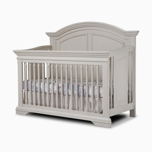 Sorelle Portofino High Arch Crib - Brushed Ivory