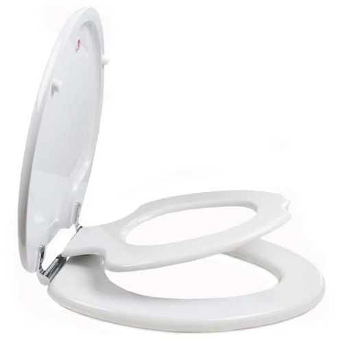 TinyHiney Children's Elongated Toilet Seat in White