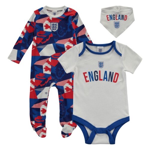 England Mash Up Layette - White - Baby