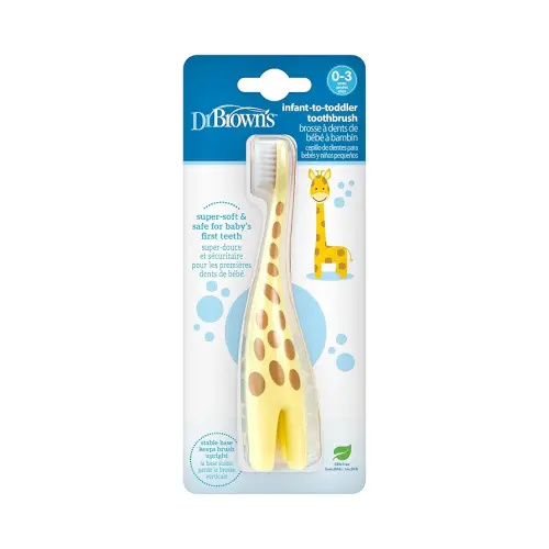 Dr. Brown's Infant-to-Toddler Toothbrush, Giraffe