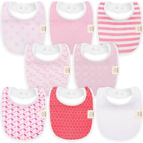 8-Pack Baby Drool Bibs