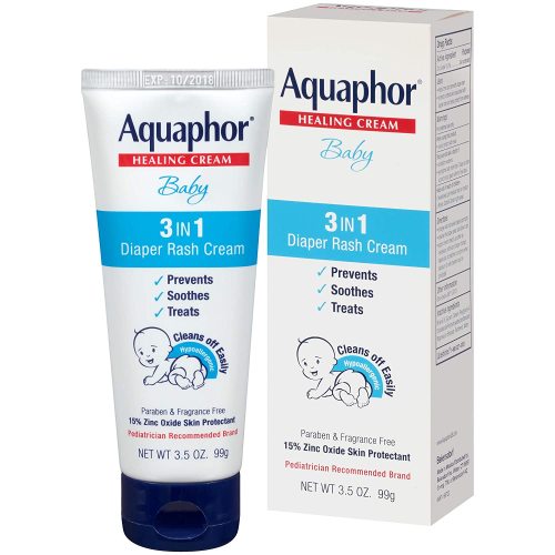 Aquaphor Baby Diaper Rash Cream 3.50 oz (Pack of 2)