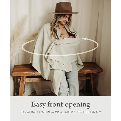 Indi by Kishu Baby 100% Cotton Nursing Cover