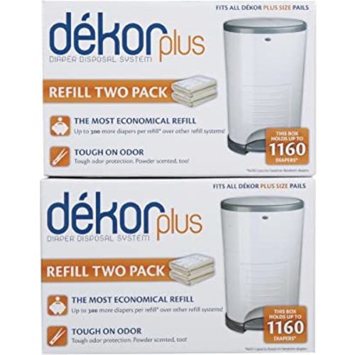 Diaper Dekor Plus Refill - 2 ct - 2 pk