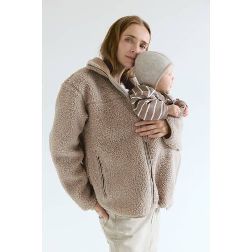 MAMA BEFORE & AFTER BABYWEARING FLEECE JACKET