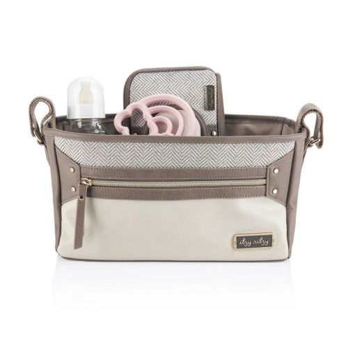 Itzy Ritzy Stroller Caddy - Vanilla Latte