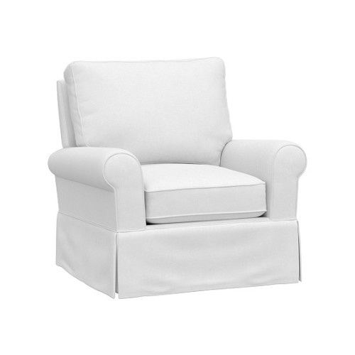 PB Kids® Comfort Swivel Nursery Glider & Ottoman | Pottery Barn Kids