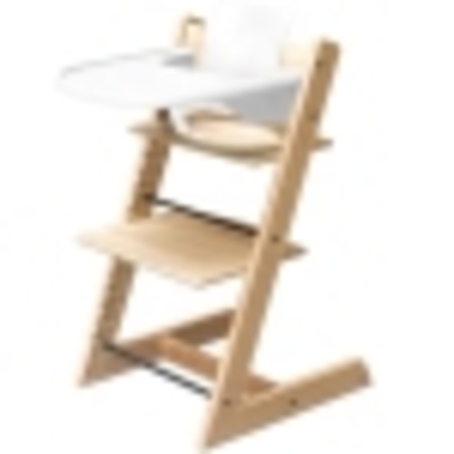 MotionGrey Blessy Wooden High Chair with Tray. The Perfect Adjustable Baby Highchair Solution for Your Babies and Toddlers or as a Dining Chair. (6 Months up to 250 Lb) - Wood