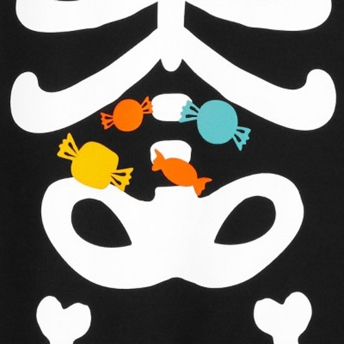 Baby Halloween Skeleton Sleep N' Play with Hat - Just One You® made by carter's Black, Size: 3M