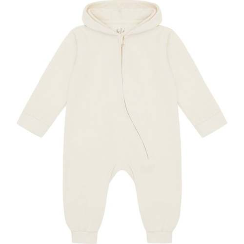 Organic Cotton Jumpsuit, Ecru - Vild House of Little | Maisonette