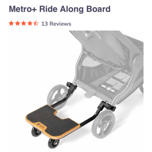 Metro+ Ride Along Board for Strollers | Ergobaby
