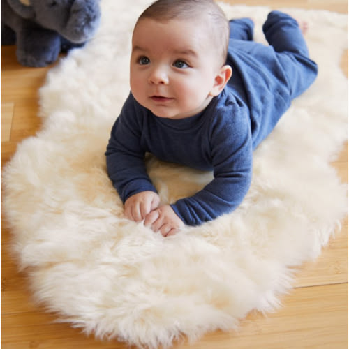 Sheepskin Baby Rug
