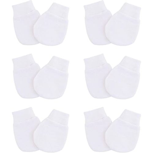 Baby Mittens No Scratch Mittens Infant Soft Gloves Mittens for 0-6 Months Boys Girls
