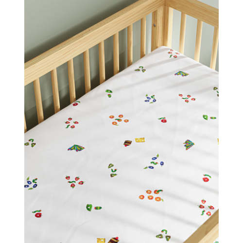 Very Hungry Caterpillar Crib Sheet Set | Eric Carle x Nestig