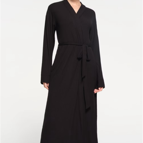 SOFT LOUNGE LONG ROBE | ONYX