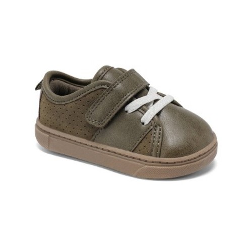 Carter's Just One You® Baby Daily First Walker Sneakers - Olive Green 5