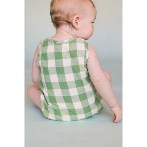 Pocket One-Piece, Checkmate Grass - Pehr | Maisonette
