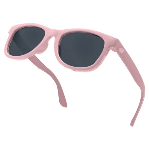 Barbie Pink Polarized Baby Sunglasses with Strap 0-24 Months | Baby Sunnies