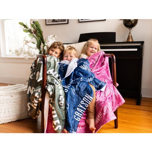 Kids Name Blanket, Personalized Name Blanket, Hospital Blanket, Baby Name Blanket, Name Blanket For Boy, Toddler Name Blanket, Christmas