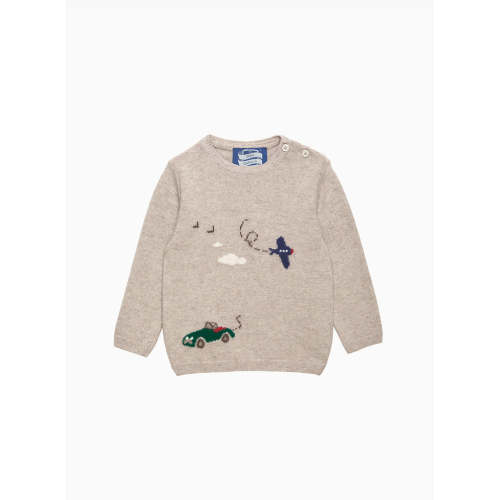 Baby Herbie and Wilbur Sweater | Trotters London
    
    
    
      – Trotters Childrenswear USA